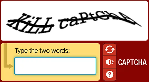 Подработка денег за компьютером на вводе символов (капча)