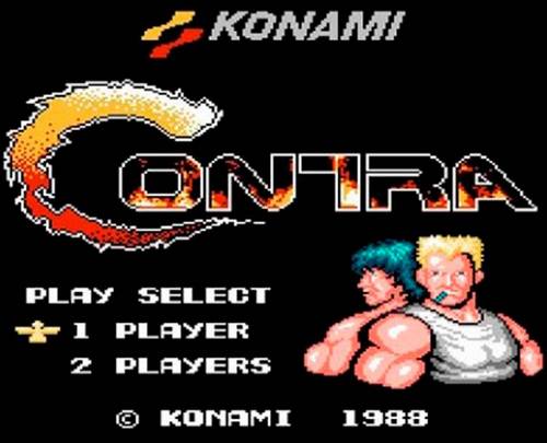 Приставка Dendy Junior - Contra