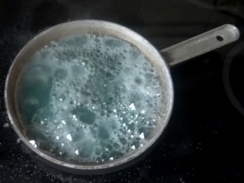 Чистка монет из меди