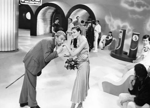 Гостья из будущего - на съёмочной площадке
