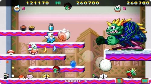 Игра Snow Bros