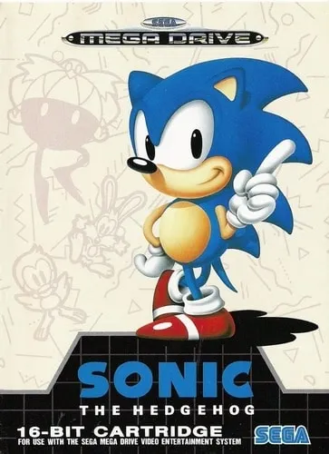 Sega Mega Drive 2 - Sonic the Hedgehog
