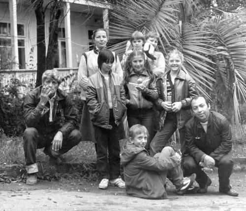 Гостья из будущего - на съёмочной площадке
