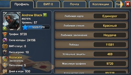 Кровь титанов - профиль