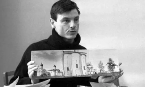 Андрей Тарковский на съепках - Загадки и сомволы