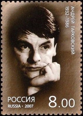 Андрей Тарковский на почтовой марке