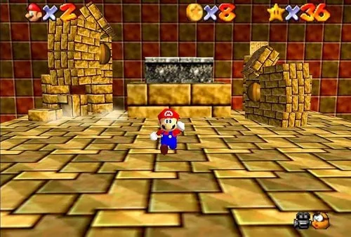 Лучшие игры - Super Mario 64