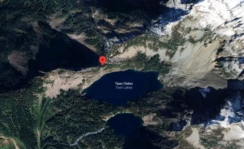 Твин Пикс на карте